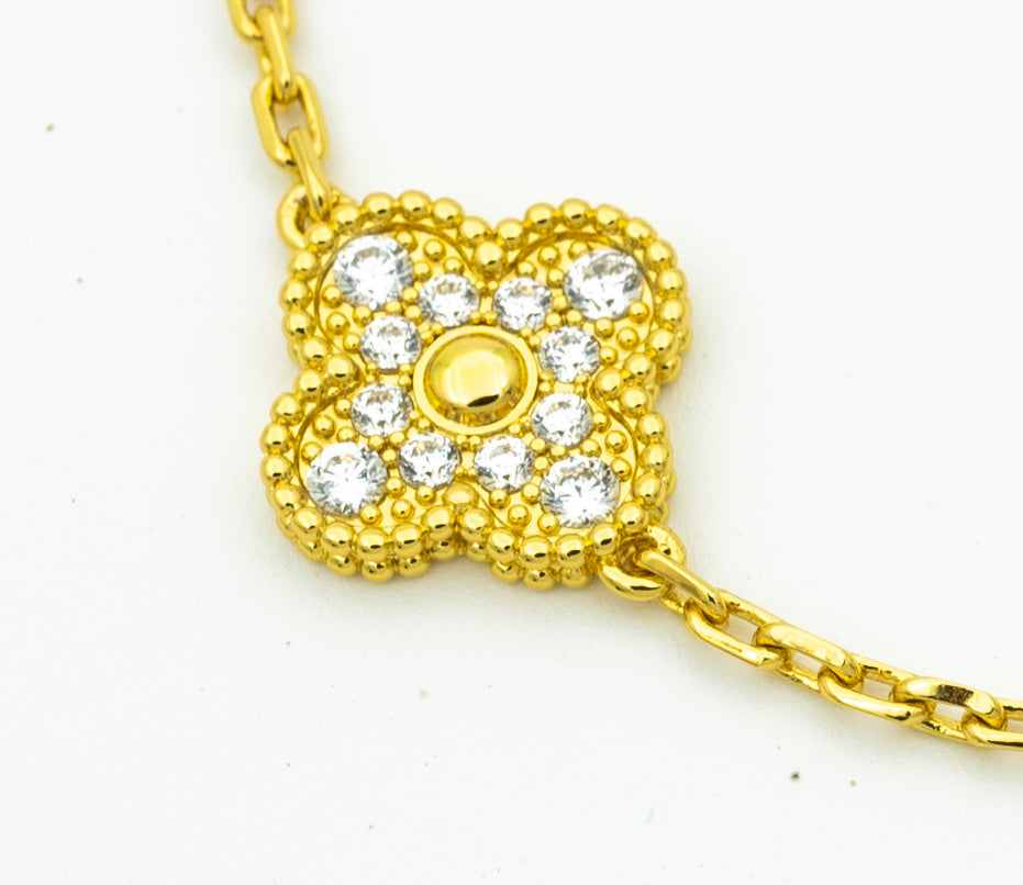 VCA CLOVER 5 MOTIF LASER BRACELET COLLECTION