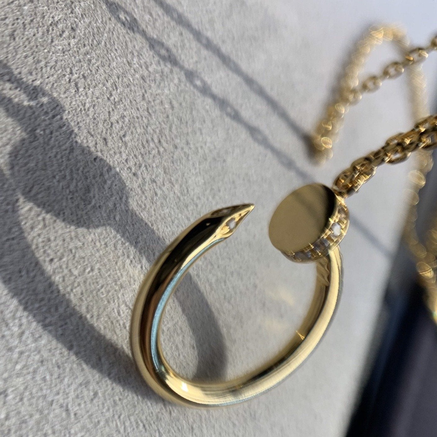 CARTIER JUSTE NECKLACE GOLD