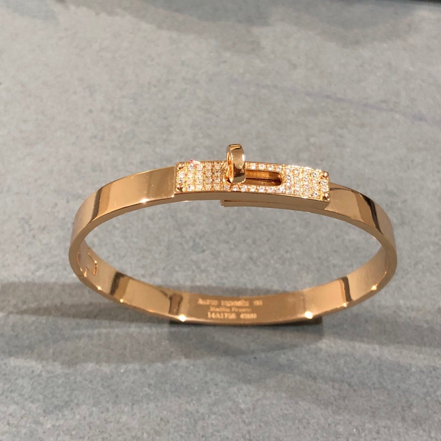 HERMES KELLY BRACELET DIAMOND