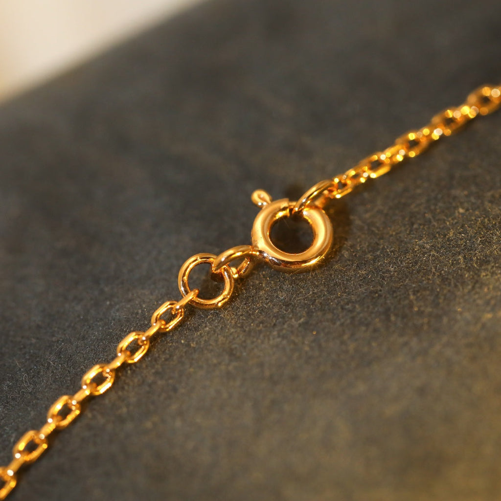 LOUIS VUITTON SUN PEDANT PINK GOLD 1 DIAMOND NECKLACE