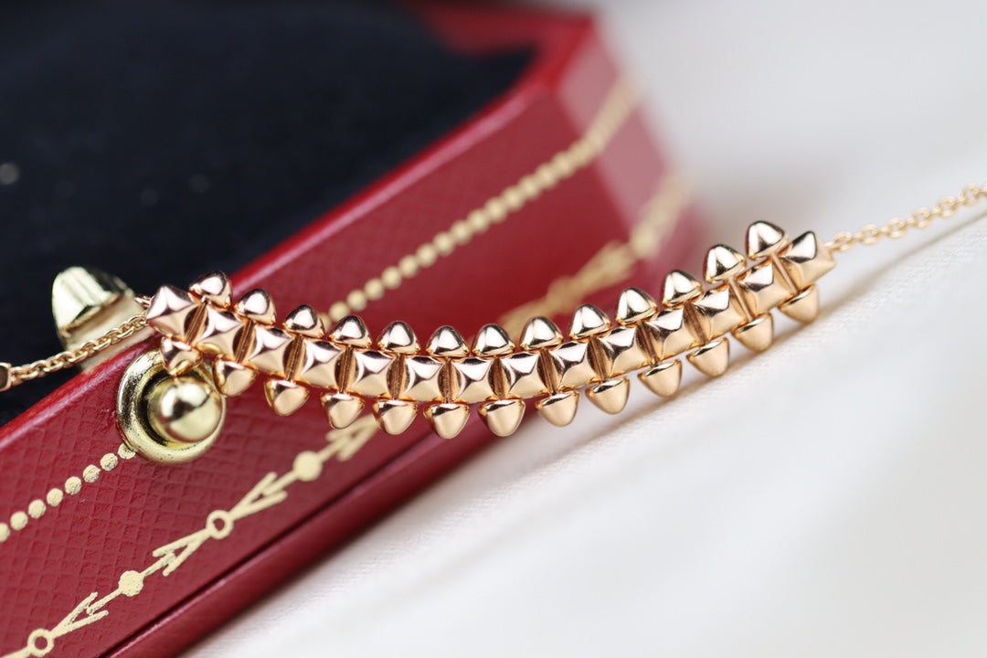 CARTIER CLASH PINK GOLD NECKLACE