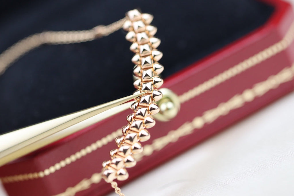 CARTIER CLASH PINK GOLD NECKLACE