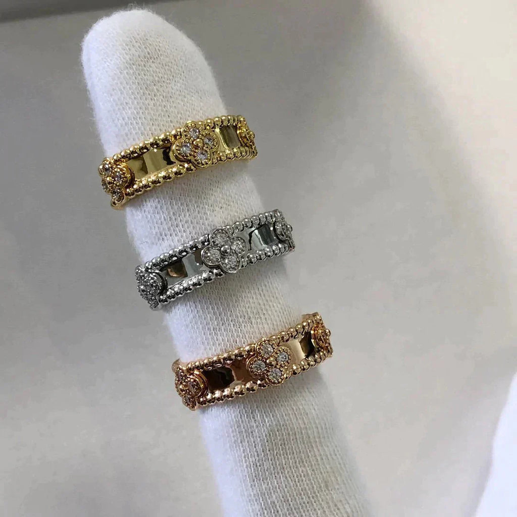 VCA PERLEE DIAMOND RING