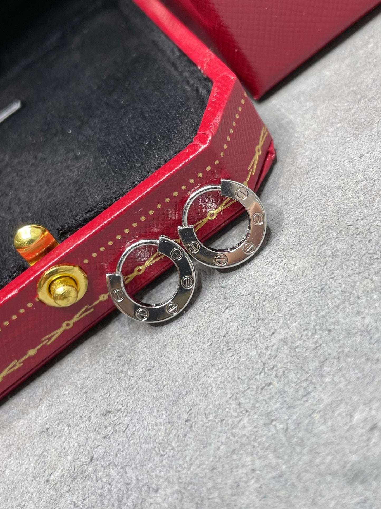CARTIER LOVE MINI EARRINGS