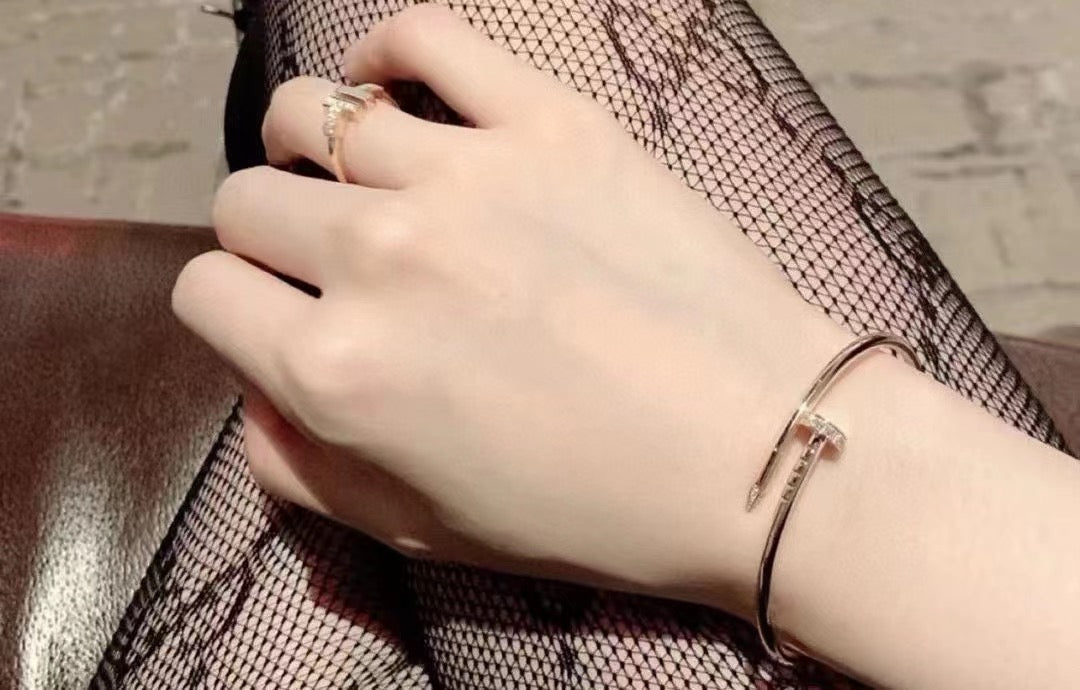 CARTIER JUSTE BRACELET 2.5MM DIAMONDS