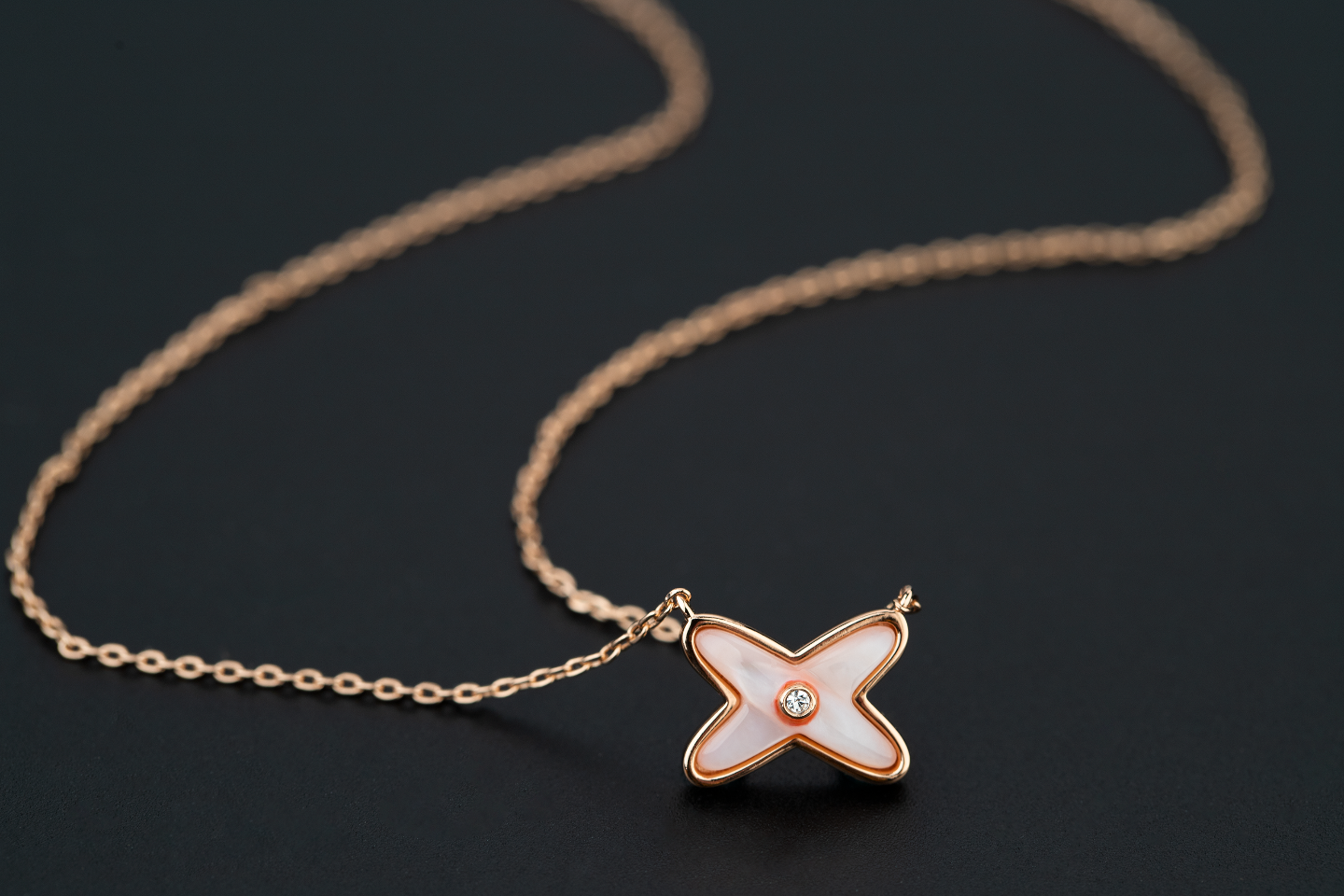 CHAUMET JEUX DE NECKLACE 1 DIAMOND