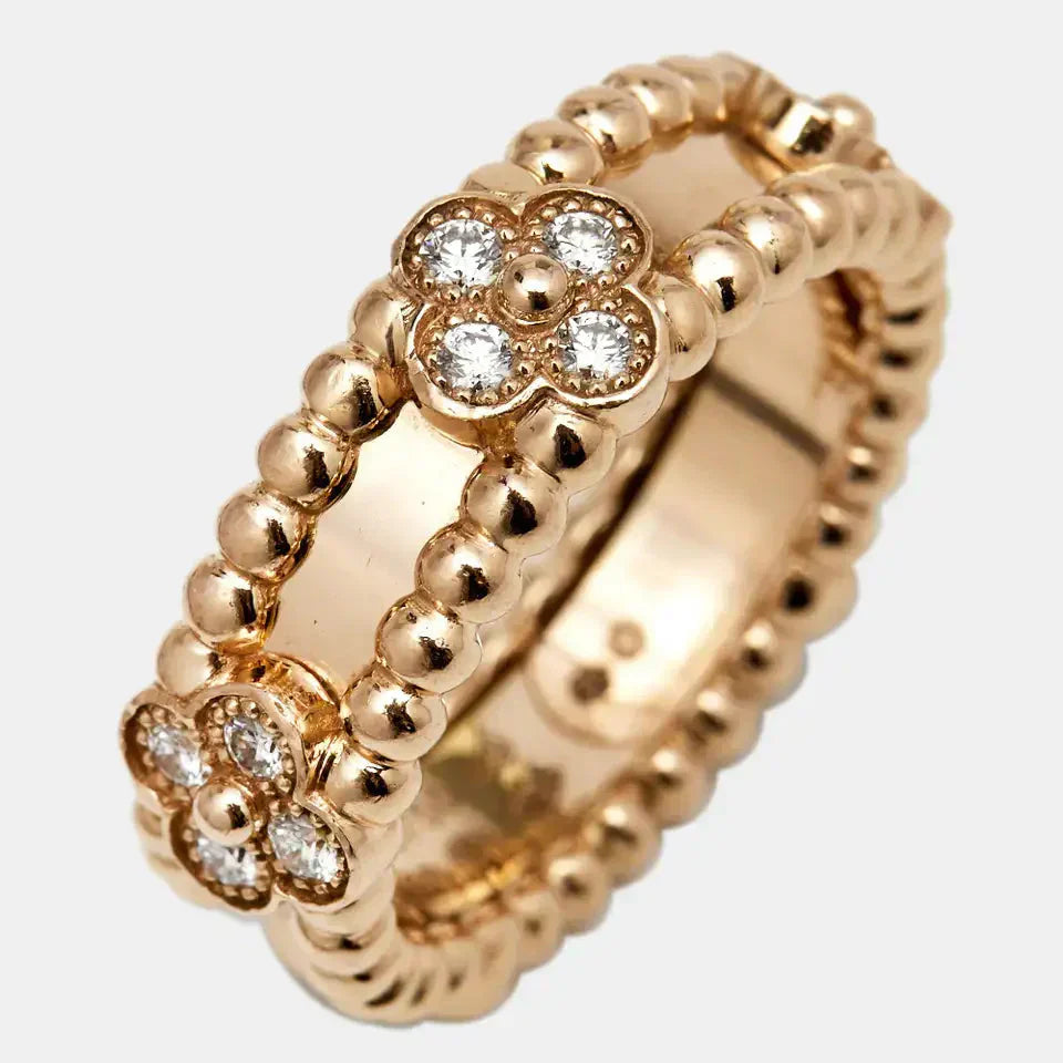 VCA PERLEE DIAMOND RING